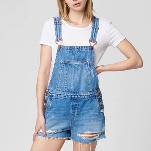 Blank NYC overall shorts
